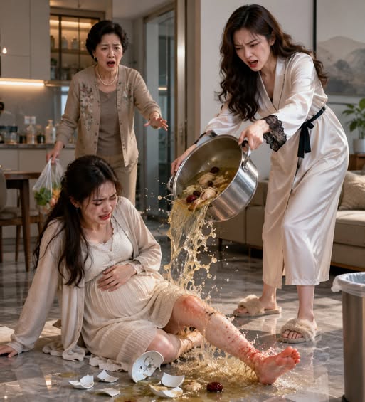Bữa Cơm Bà Bầu Bị Hất Đổ
